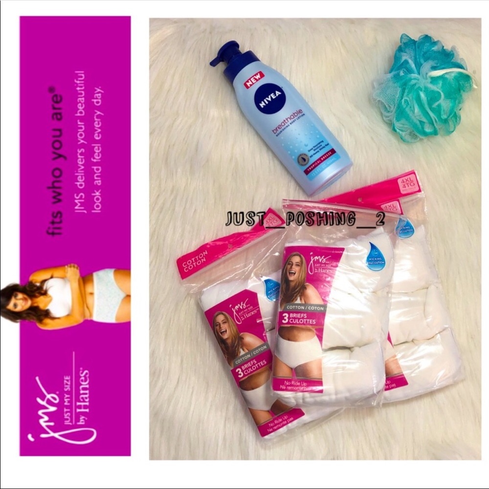 Just My Size Briefs - 3 packages